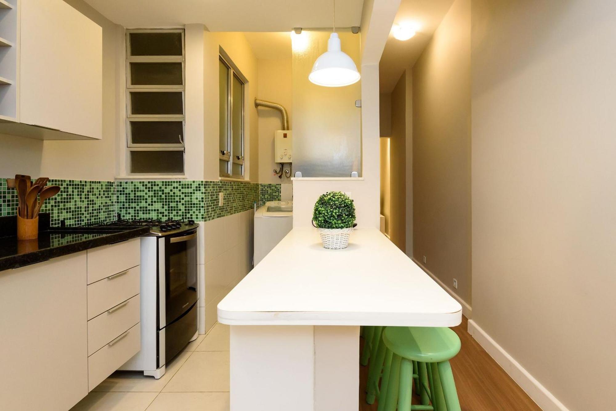Apartamento Moderno Em Copacabana | Sl 363/109 리오데자네이루 외부 사진