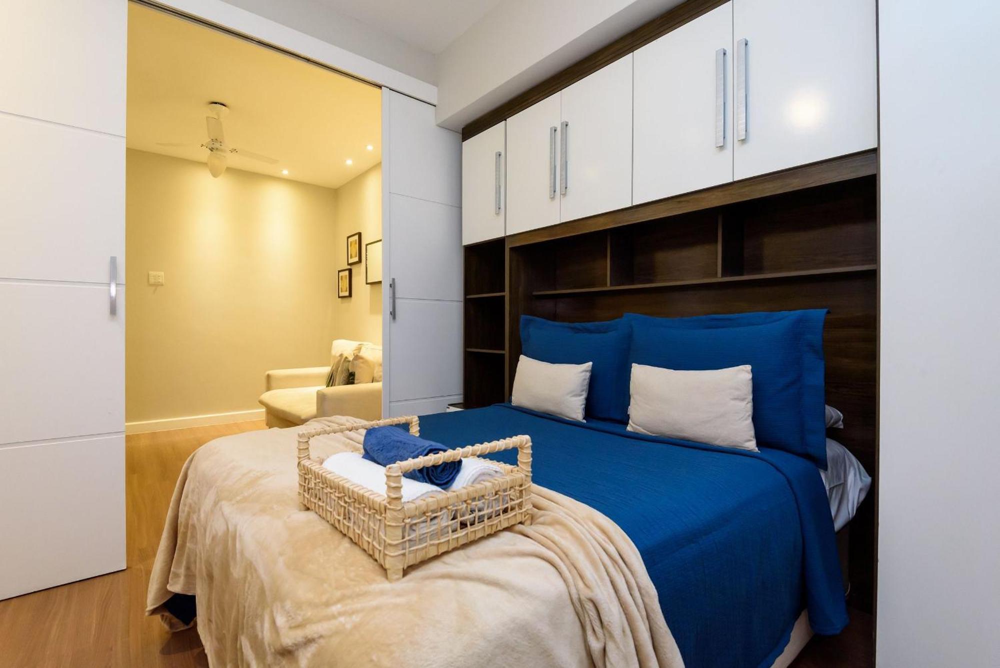 Apartamento Moderno Em Copacabana | Sl 363/109 리오데자네이루 외부 사진