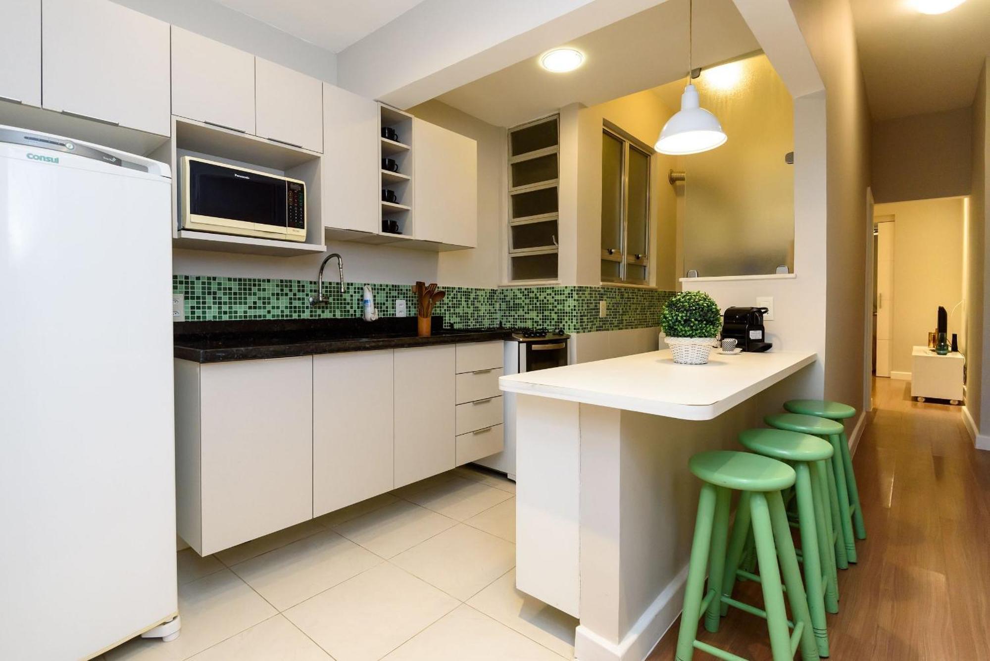 Apartamento Moderno Em Copacabana | Sl 363/109 리오데자네이루 외부 사진