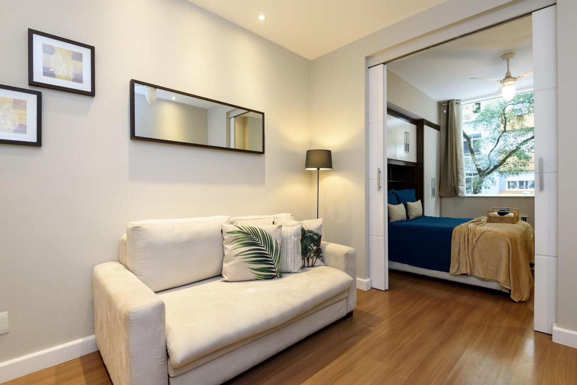 Apartamento Moderno Em Copacabana | Sl 363/109 리오데자네이루 외부 사진
